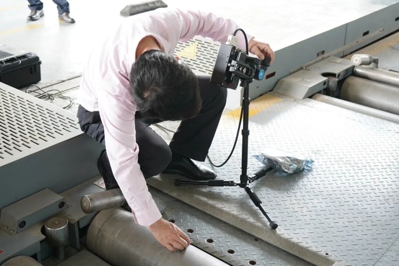 Anche dalyvavo su EV sauga susijusio standarto kalibravimo vietoje bandyme